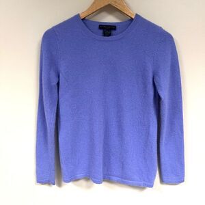 Preswick & Moore purple cashmere sweater Sz S/M